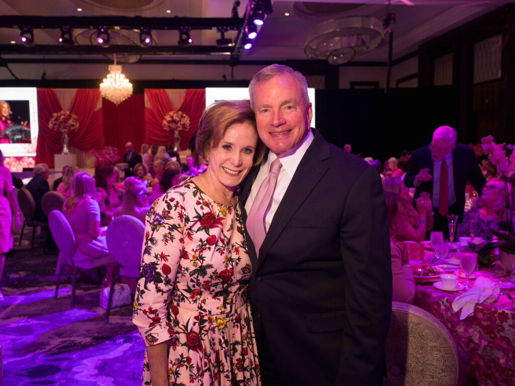 Honorees Nina & Edd Hendee at the Memorial Hermann Foundation Razzle Dazzle Luncheon. (Photo by Daniel Ortiz)