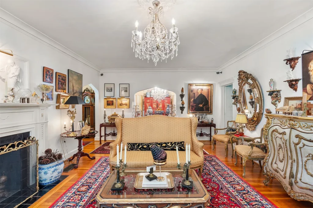 1915 Berkeley Place boasts period details and Tudor touches accentuate this dramatic home.