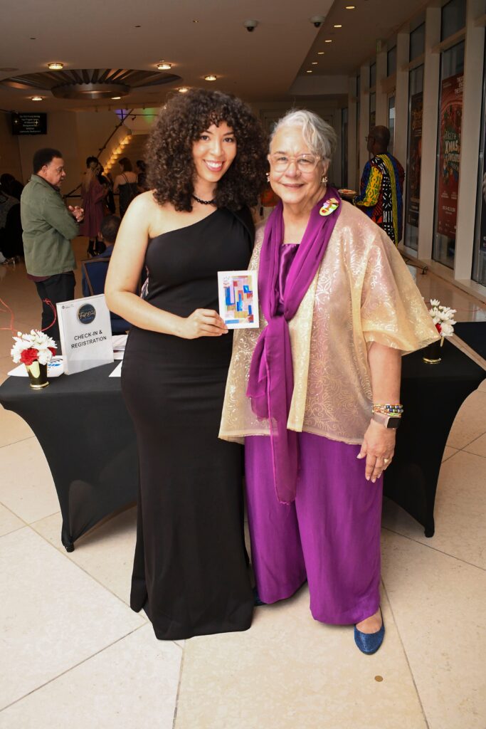 Olivia Young, Michelle Barnes at Community Artists’ Collective's 2024 FestEve! Gala (Photo by Vicky Pink)
