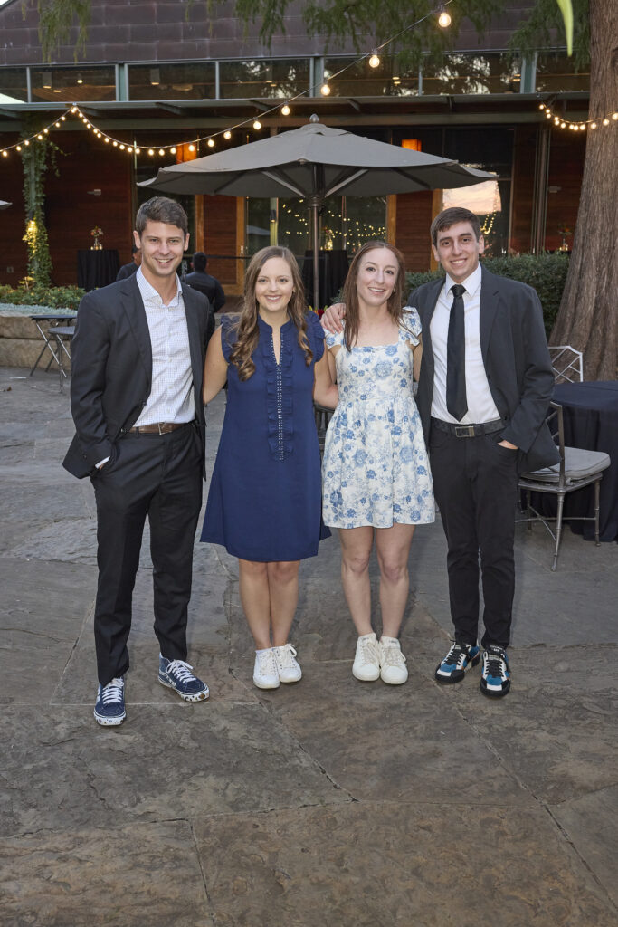 Patrick Clark, Elizabeth Krenek, Cassidy Adams Cleveland, and Alex Cleveland (Photo by Nate Rehlander)