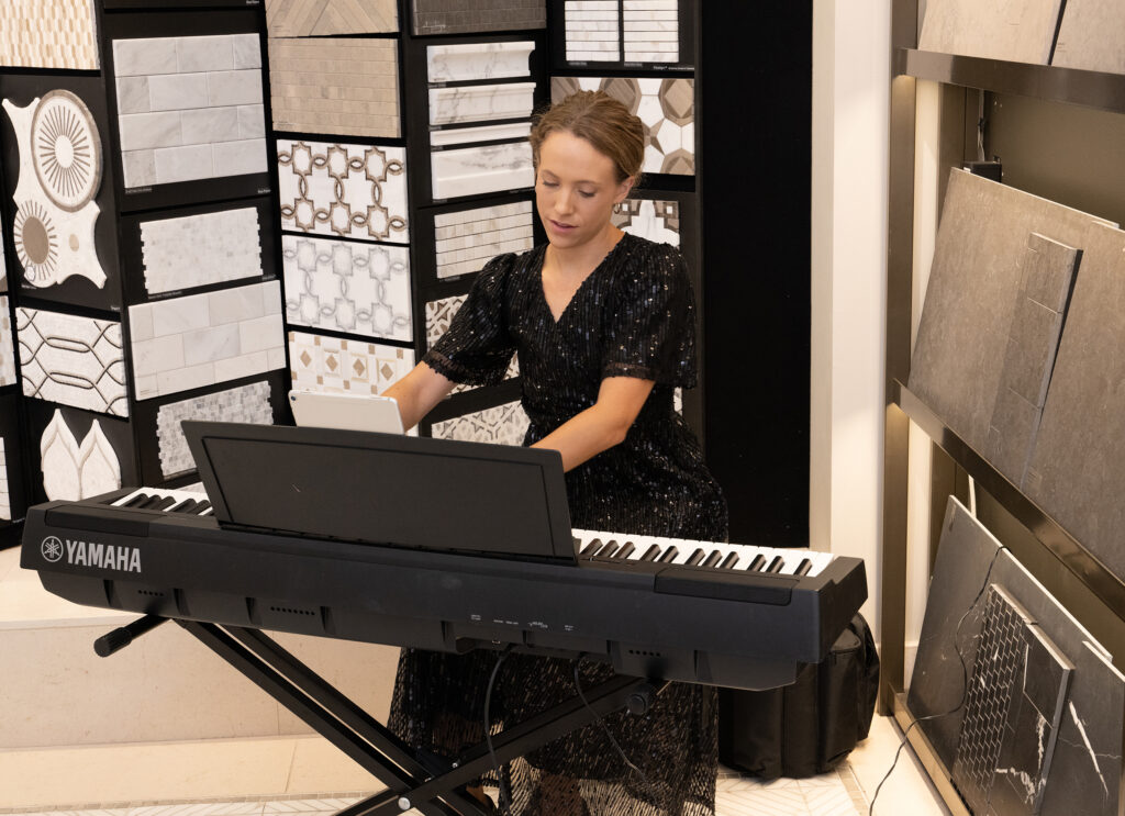 Pianist, Lindsay Knight (Photo by George Fiala)