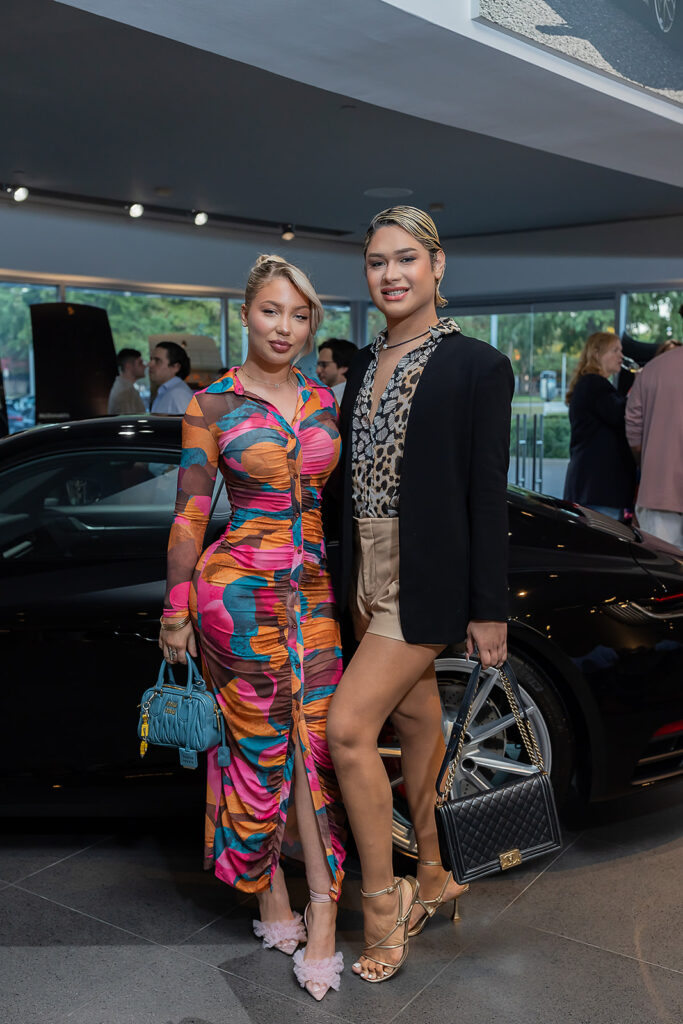 Guests at the Park Place Porsche party.