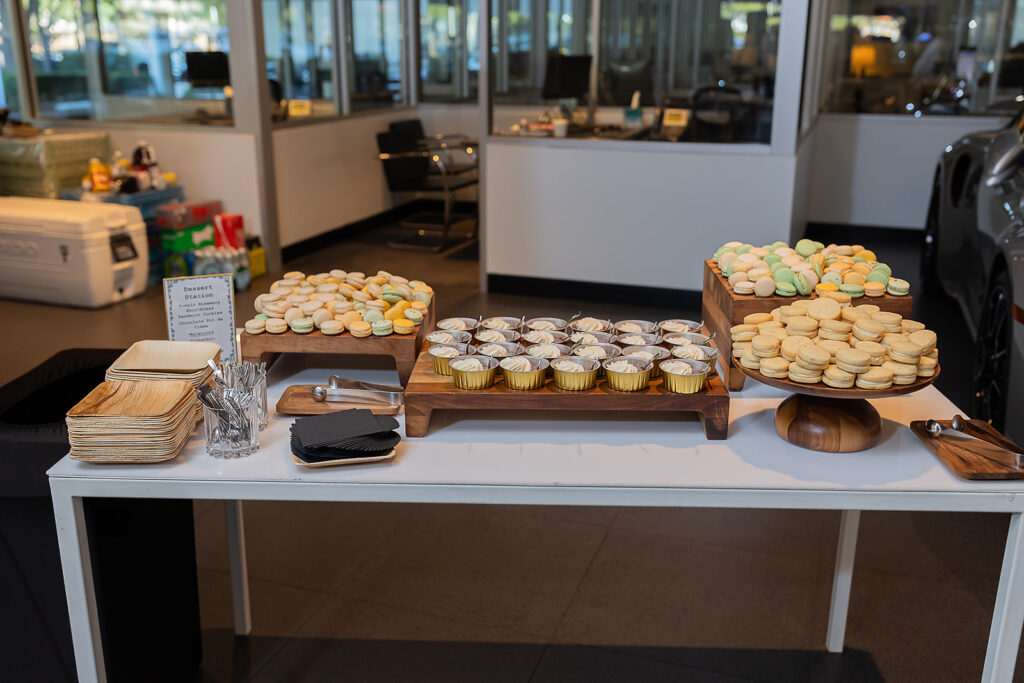 As the art and automobile worlds collided, guests enjoyed live music and delicious bites from Thompson Dallas.