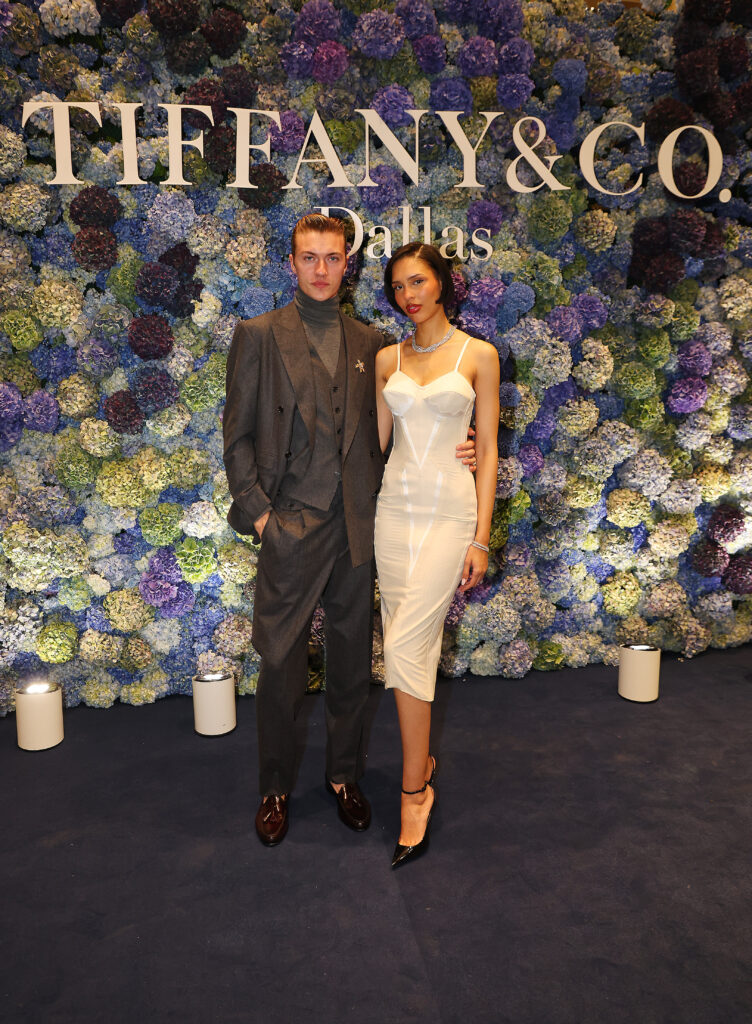 Lucky Blue Smith & Nara Smith (Photo by Richard Rodriguez/Getty Images for Tiffany & Co.)