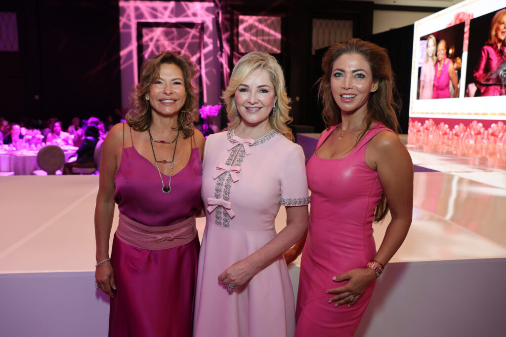 Roseangela Capobianco, honoree Whitney Crane, Fadila Kibsgaard at the Memorial Hermann Foundation Razzle Dazzle Luncheon. (Photo by Priscilla Dickson)