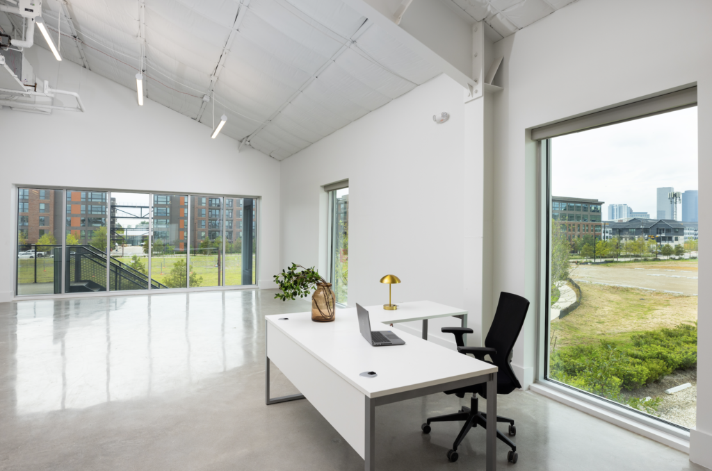 The Studios at East River offer a unique and limited chance for privately owned businesses and entrepreneurs to invest in real estate while focusing on their primary business.