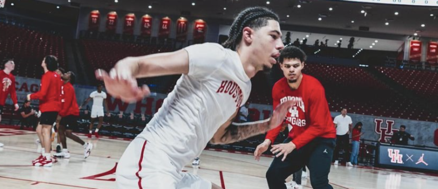 Jacob McFarland is more than depth for the University of Houston basketball. He’s a skilled 7-footer who was a Top 100 recruit. Now he’s likely out for the season with a broken leg. (@JacobMcFar1and)
