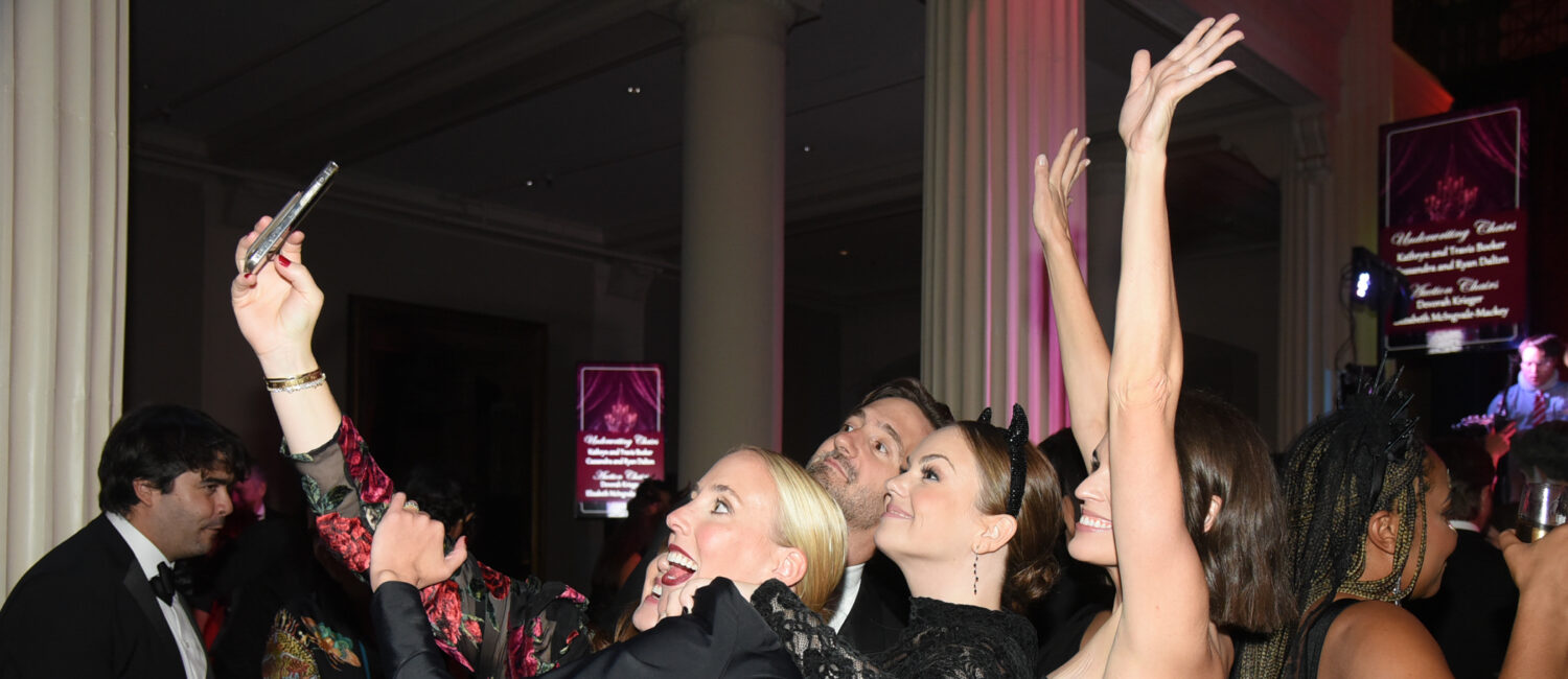 Selfie fun took over at the Children’s Museum Houston ‘Noir Ball.”