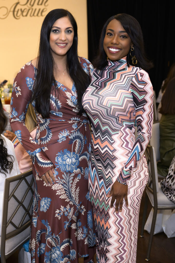 Dr. Sippi Khurana, Felicia Stone at the Italian Cultural & Community Center Luncheon at River Oaks Country Club (Photo by Michelle Watson, CatchLightGroup.com)