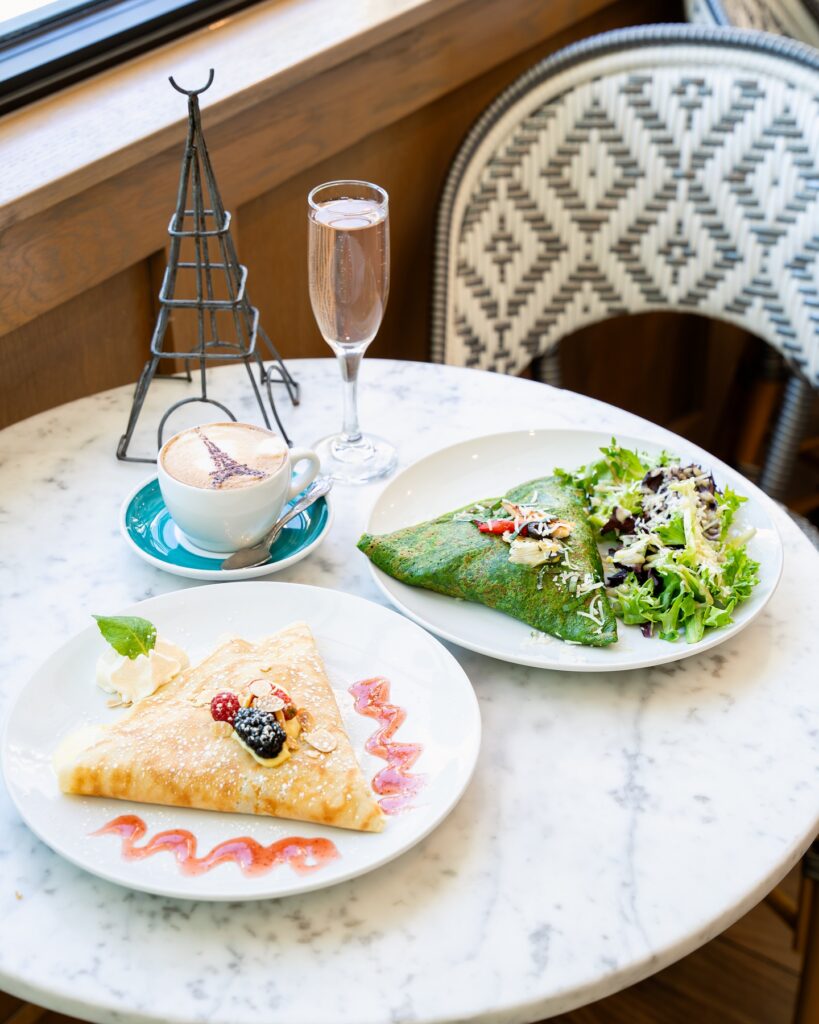 Sweet Paris gives you the choice of sweet or savory crepes, plus much more.