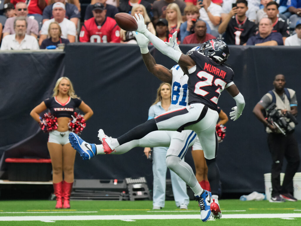 Safety Eric Murray and the rest of the Houston Texans defense knows how to deny. (Photo by F. Carter Smith)