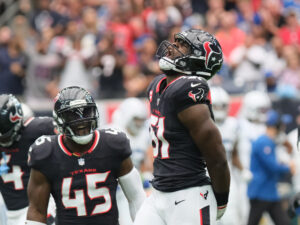 The Houston Texans beat the Indianapolis Colts in a thriller 23-20 at NRG Stadium Sunday, October 27, 2024.