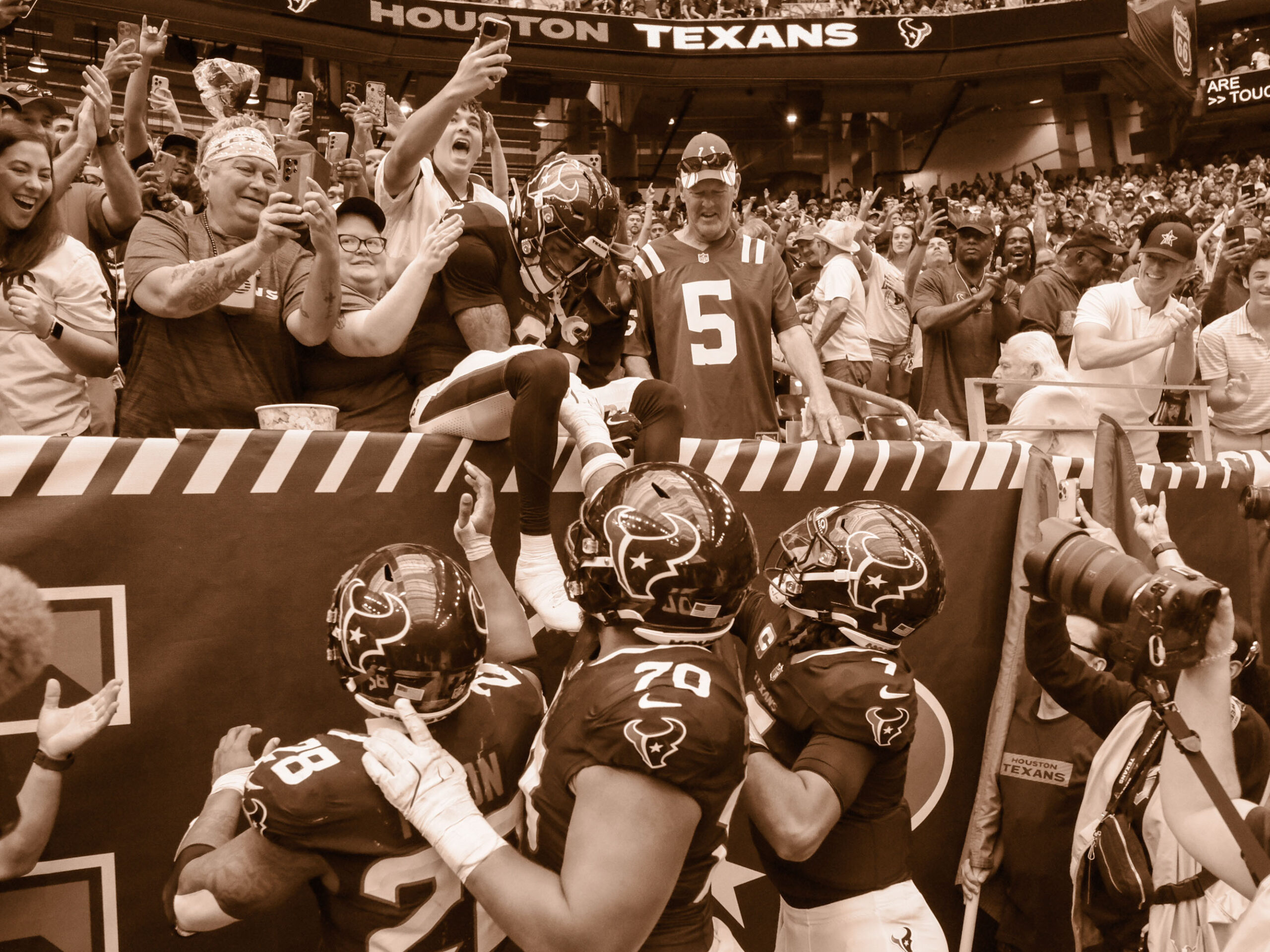 The Houston Texans beat the Indianapolis Colts in a thriller 23-20 at NRG Stadium Sunday, October 27, 2024.