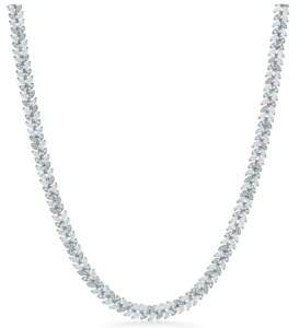 Tiffany Victoria® diamond vine necklace in platinum (Photo by Richard Rodriguez)