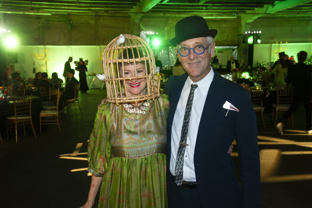 Valerie & Rick Greiner at the 2024 Orange Show Gala: DaliDada (Photo by Bill Stafford)