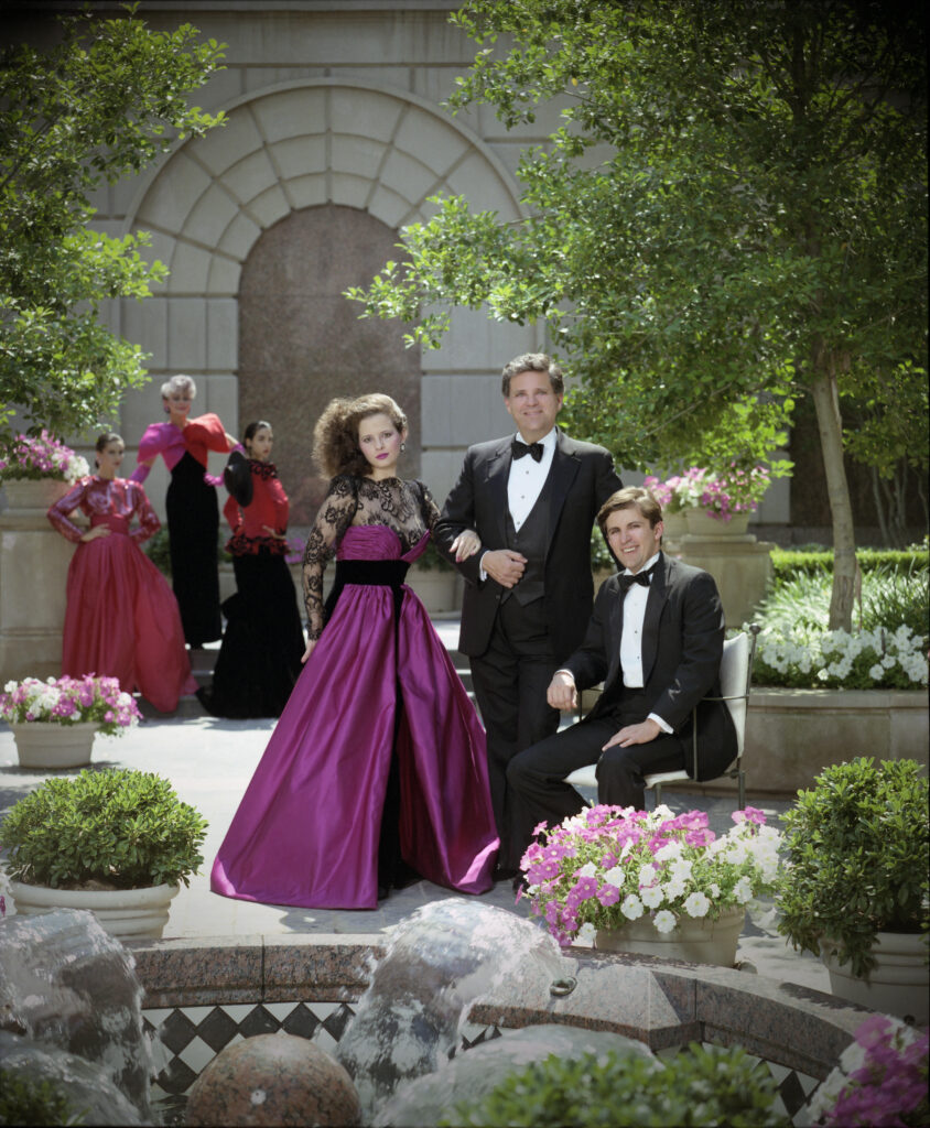 An early photo of Victor Costa with his children, Adrienne and Kevin. (Gittings portrait)
