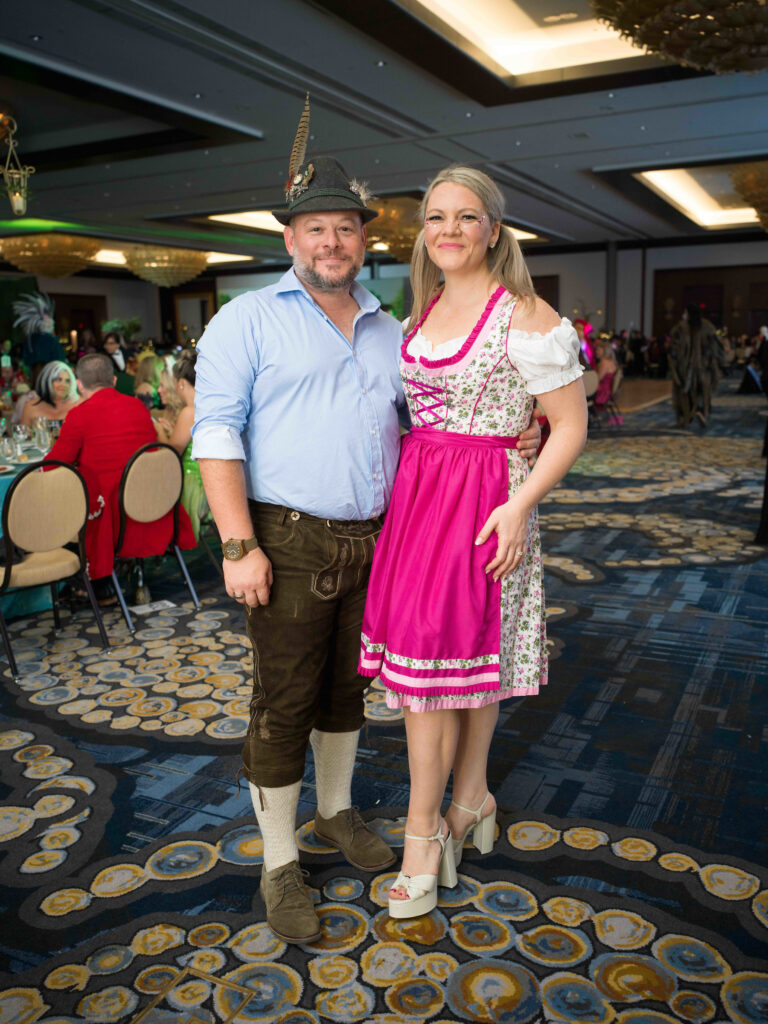 Zac & Courtney Hamon at the Ronald McDonald House Boo Ball (Photo by Daniel Ortiz)