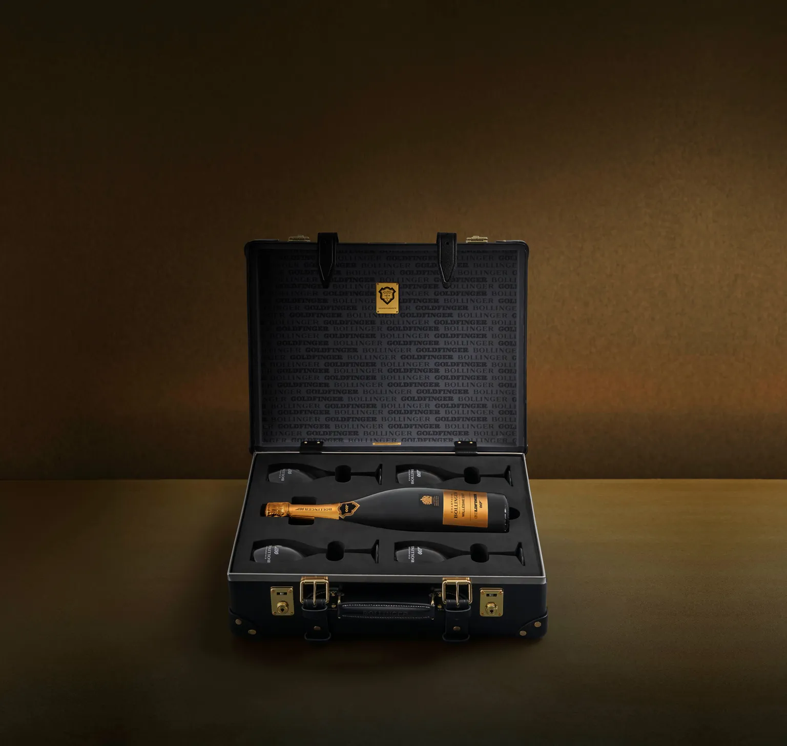 Champagne Bollinger 007 Goldfinger Limited Edition