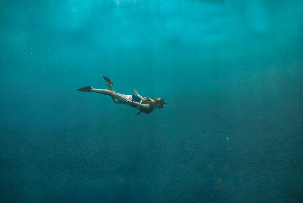 Diving into the depths of life’s questions can reveal some hard answers. Like what to do when the American Dream isn’t enough. (Photo courtesy Elaine Bernadine Castro)