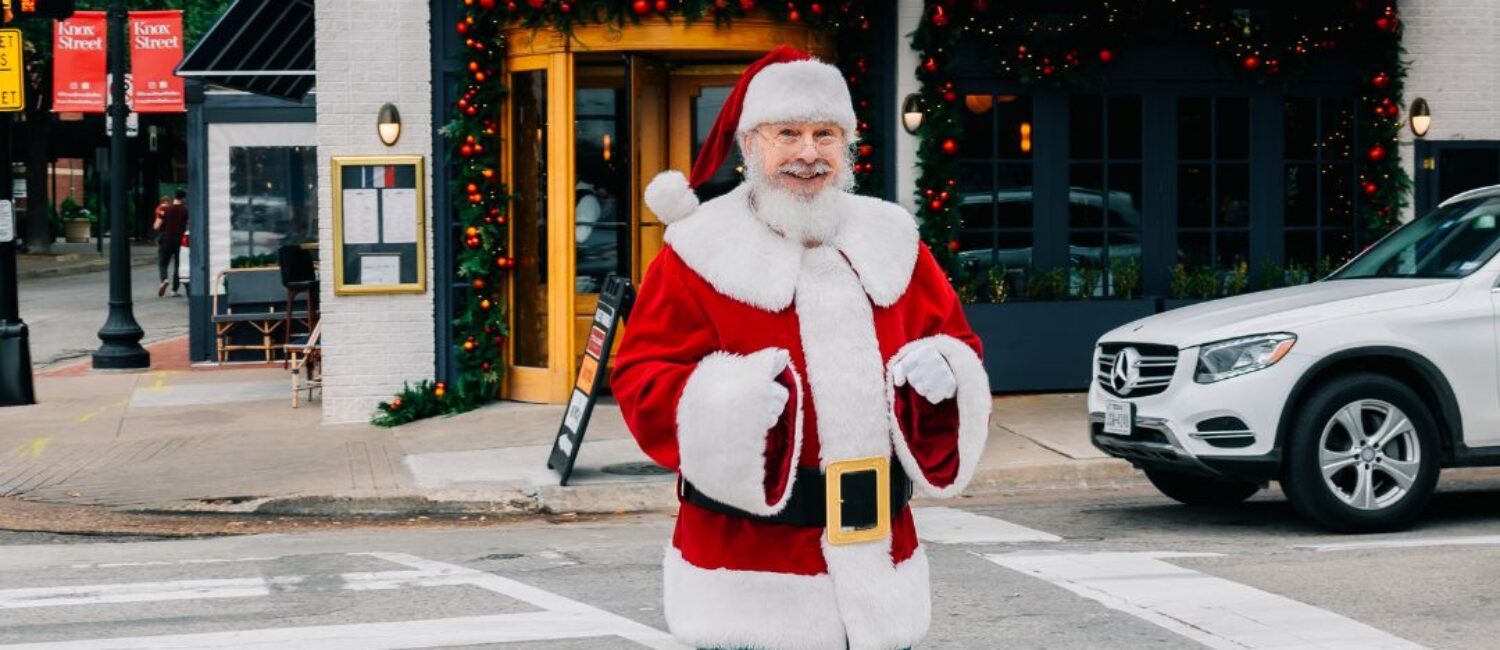 Knox Street holiday shopping Dallas