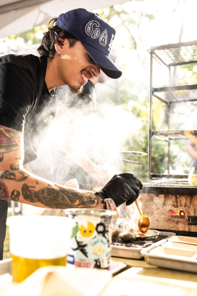 Chefs for Farmers showcases local chefs, farmers, and artisans who make seasonal and sustainable foods possible in the city. (Photo by Kathy Tran)