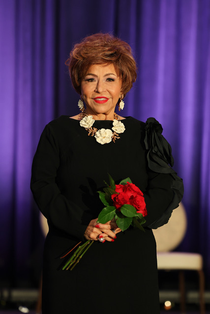 Lifetime of Substance honoree Trini Mendenhall Royalty at the Women of Substance luncheon  (Photo by Priscilla Dickson)