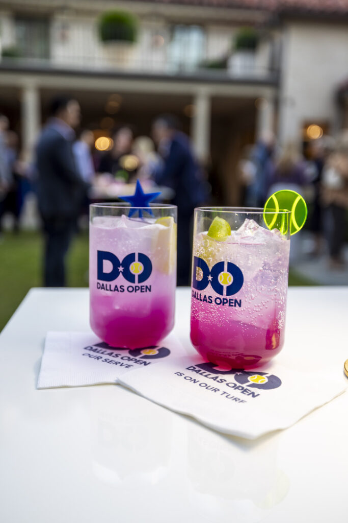 The famous "Honey Deuce" cocktail came to Dallas (Photo by Corey Wernecke)