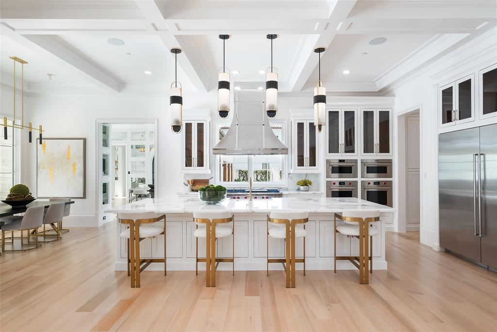 The chef's kitchen at 5414 Elden Drive is perfect for home cooks and entertainers. (Courtesy)