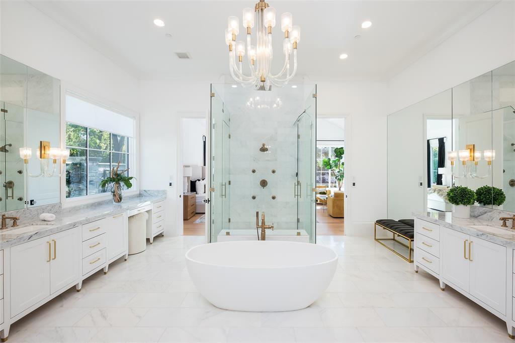 The bathrooms at 5414 Elden Drive are dreamy. (Courtesy)