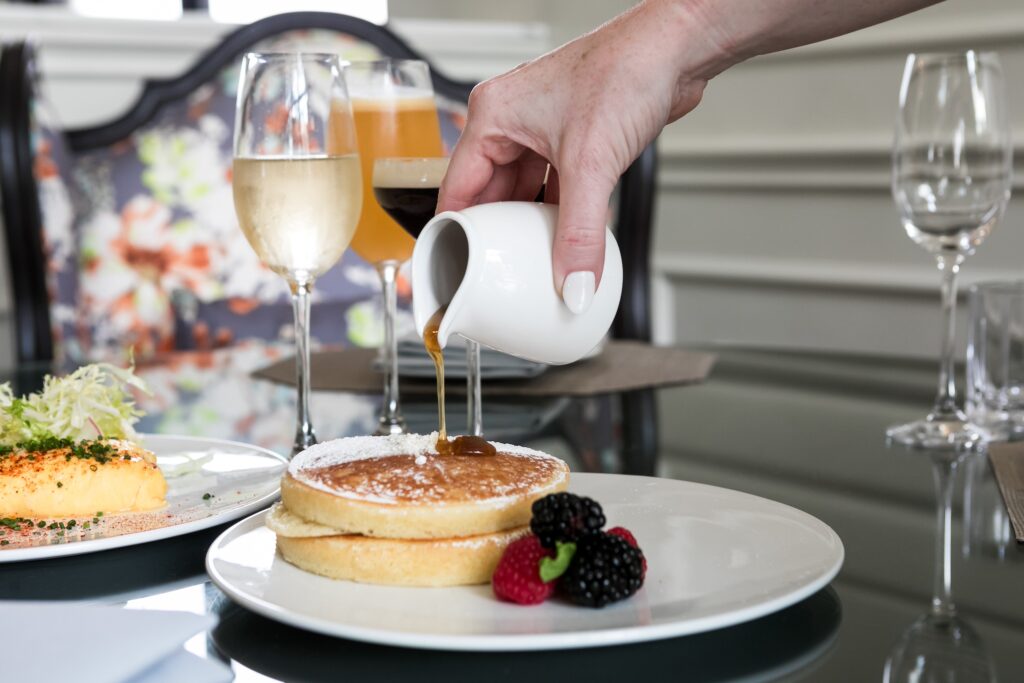Make your breakfast sing with Emma Jane's souffle pancakes at Emma Jane. (Photo by Tracy Ling)