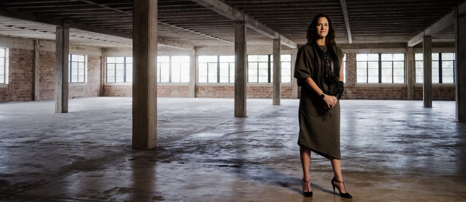 Architect Kelie Mayfield helped transform 2910 McKinney. (Photo by Jack Thompson)