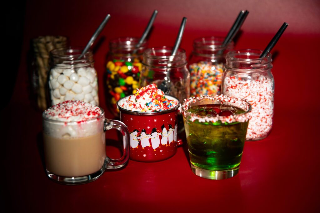 The Village Dallas is hosting A Very Merry Village this season with themed drinks and bites. (Courtesy)