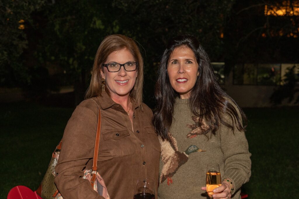 Kristin Beal, Jody Pritchard attending the 'Tribute to Fall' at The Houstonian's Manor House (Photo by Katy Cartland Photography)