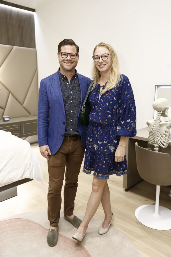 Jeff and Blair Ainsworth at the AIA Houston Home Tour Appreciation Party (Photo by Quy Tran)