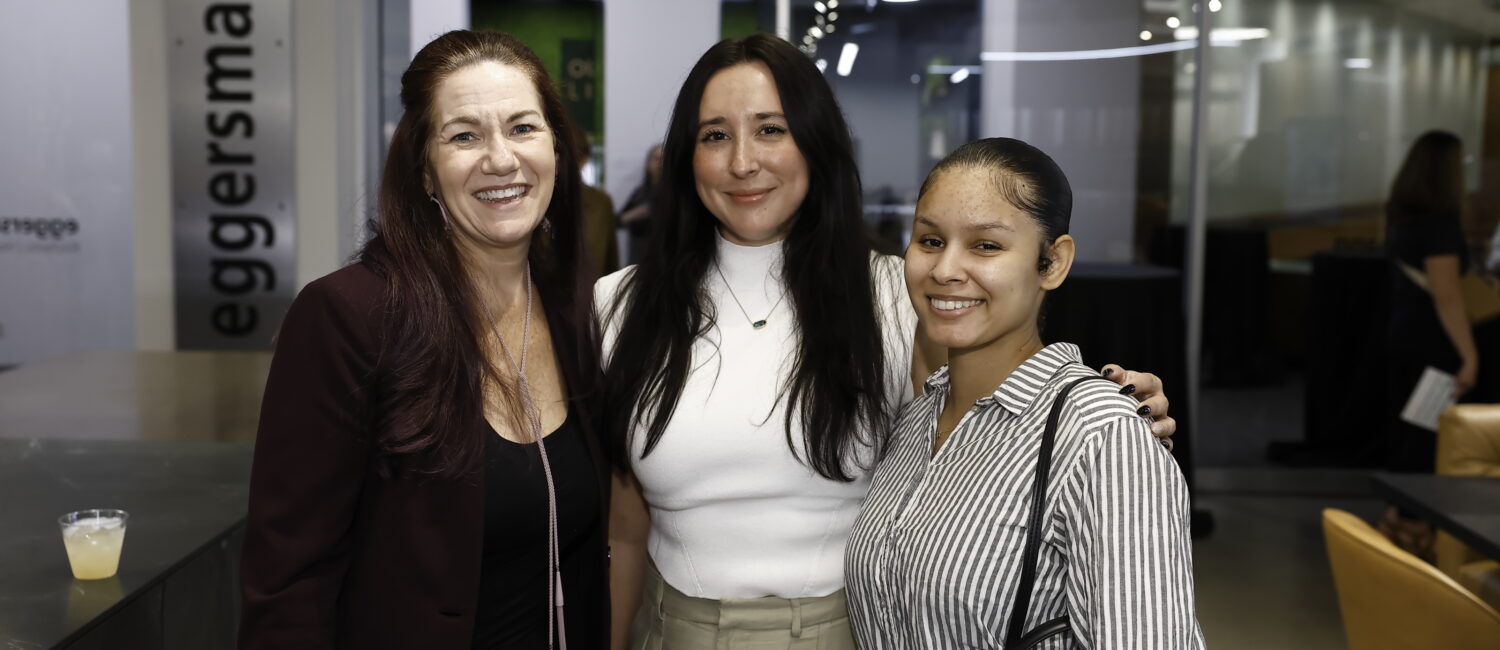 Kristal Casey, Lilly Gonzalez, Nia Mayfield make the scene at the AIA Houston Home Tour Appreciation Party. (Photo by Quy Tran)