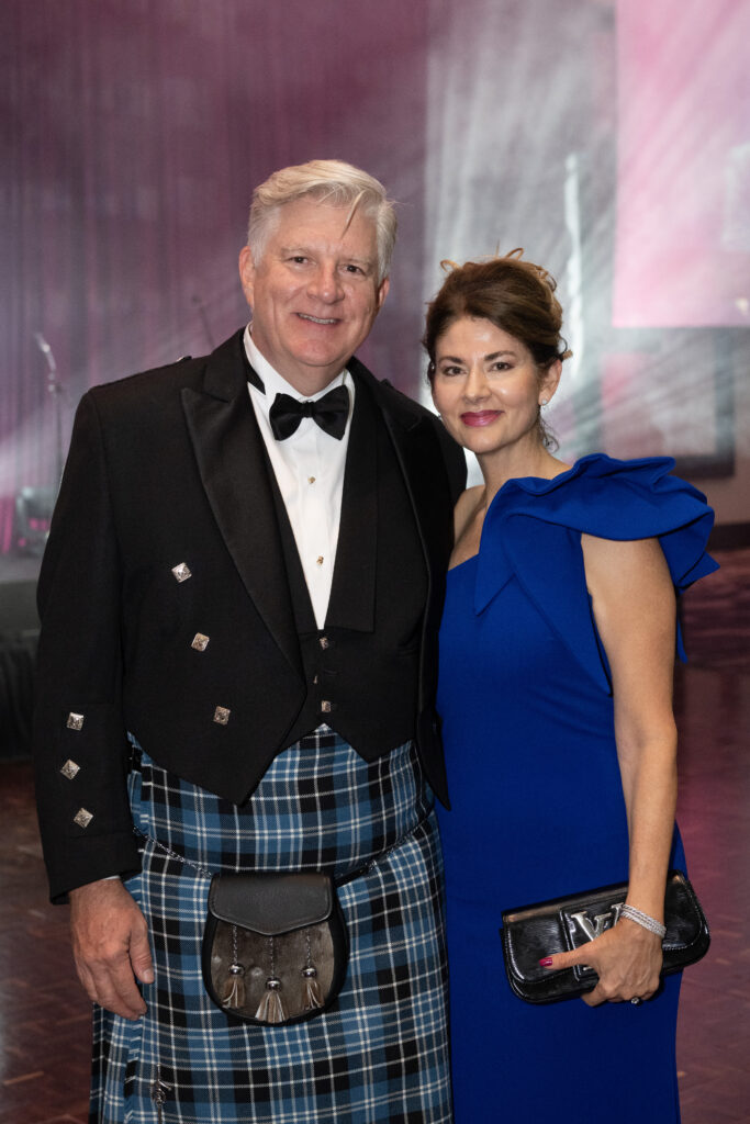 Alec Clark & Sloan Pipella-Clark  at the British American Foundation of Texas gala (Photo by Wilson Parish)