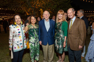 Andrea White; Chinhui Allen; Bill White; Gracie Cavnar; Eddie Allen. Photo by Jenny Antill
