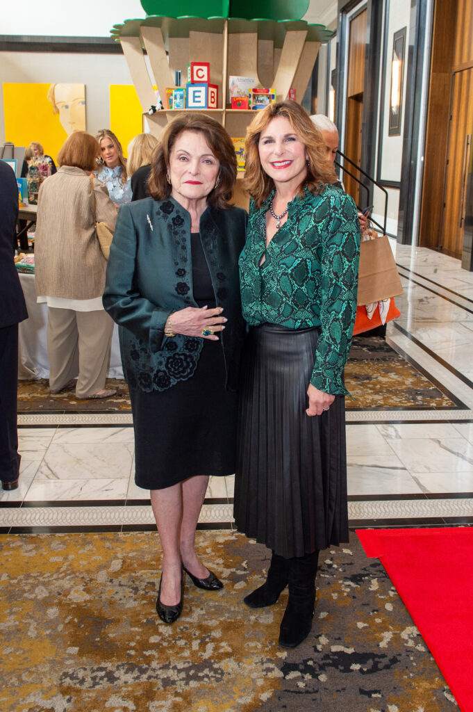 Beth Wolff, Cynthia Wolff at the Barbara Bush Houston Literacy Foundation’s  Power of Literacy Luncheon (Photo by Jacob Power)