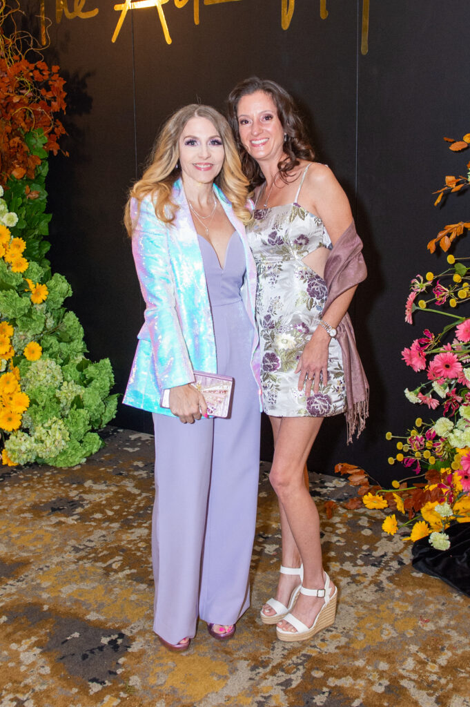 Bobbie Baker, Loryn Fowlkes at the Arts of Healing gala (Photo by Jacob Power)