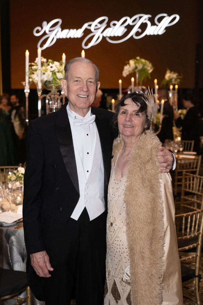 Brad & Leslie Bucher at the Museum of Fine Arts, Houston centennial celebration Grand Gala Ball. (Photo by Jenny Antill)