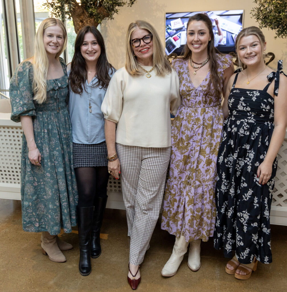 Brianna Walsh, Sarah Clifton, Denise McGaha, Emma Andrews, Paris Vance at McKinnon and Harris (Photo by Jordan Geibel)
