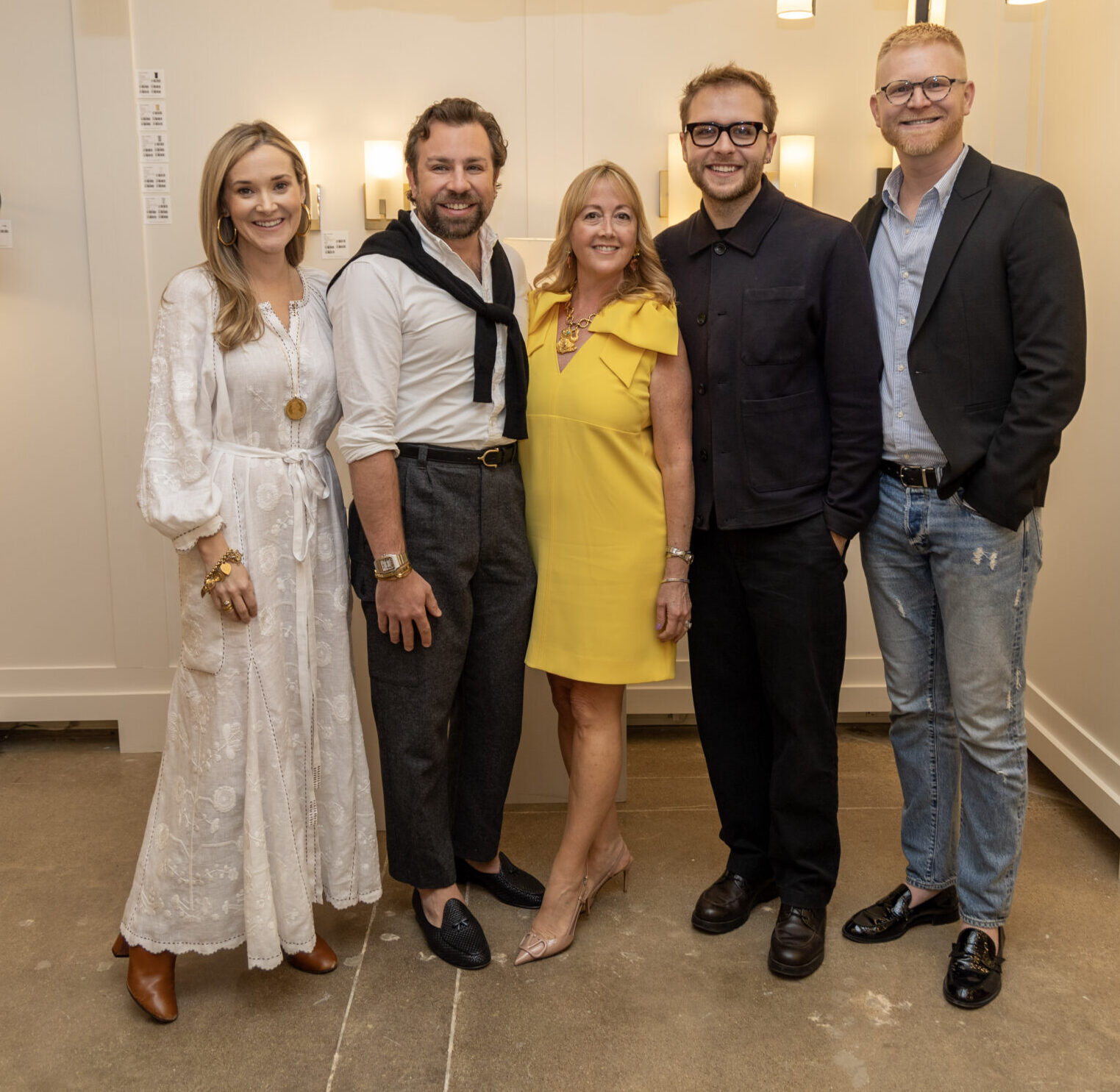 CeCe Barfield Thompson, Javier Burkle, Courtnay Tartt Elias, Hudson Moore, Bryan Yates 186-IMG_9708 (Photo by Jordan Geibel)