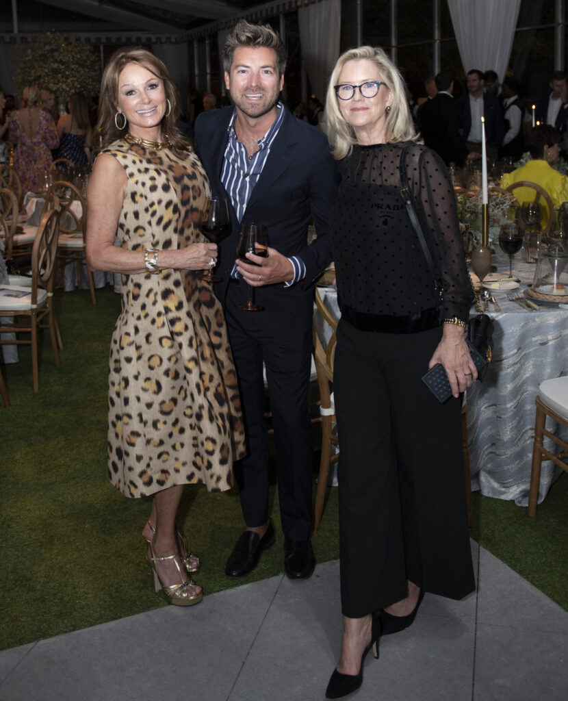 Claire Emanuelson, Alex Shumway-Jones, Colleen Dealy at Kips Bay Decorator Show House Dallas President's Dinner (Photo by Tamytha Cameron)