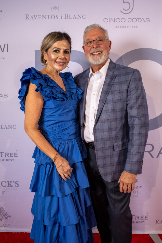 Claudia & Paco Calza at BCN Taste & Tradition's celebration of 10 years and a Michelin star