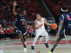 The University of Houston Cougars beat the Jackson State Tigers on opening night of the 2024-2025 season at the Fertitta Center,