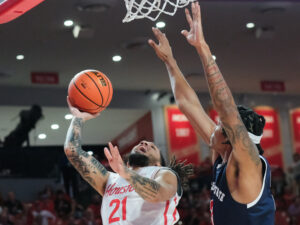 The University of Houston Cougars beat the Jackson State Tigers on opening night of the 2024-2025 season at the Fertitta Center,