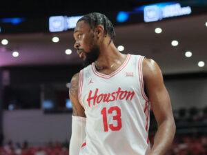 The University of Houston Cougars beat the Jackson State Tigers on opening night of the 2024-2025 season at the Fertitta Center,