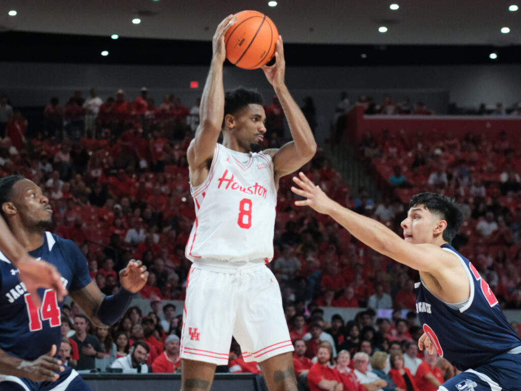 University of Houston reserve guard Mylik Wilson brings plenty of experience to the second unit. (Photo by F. Carter Smith)
