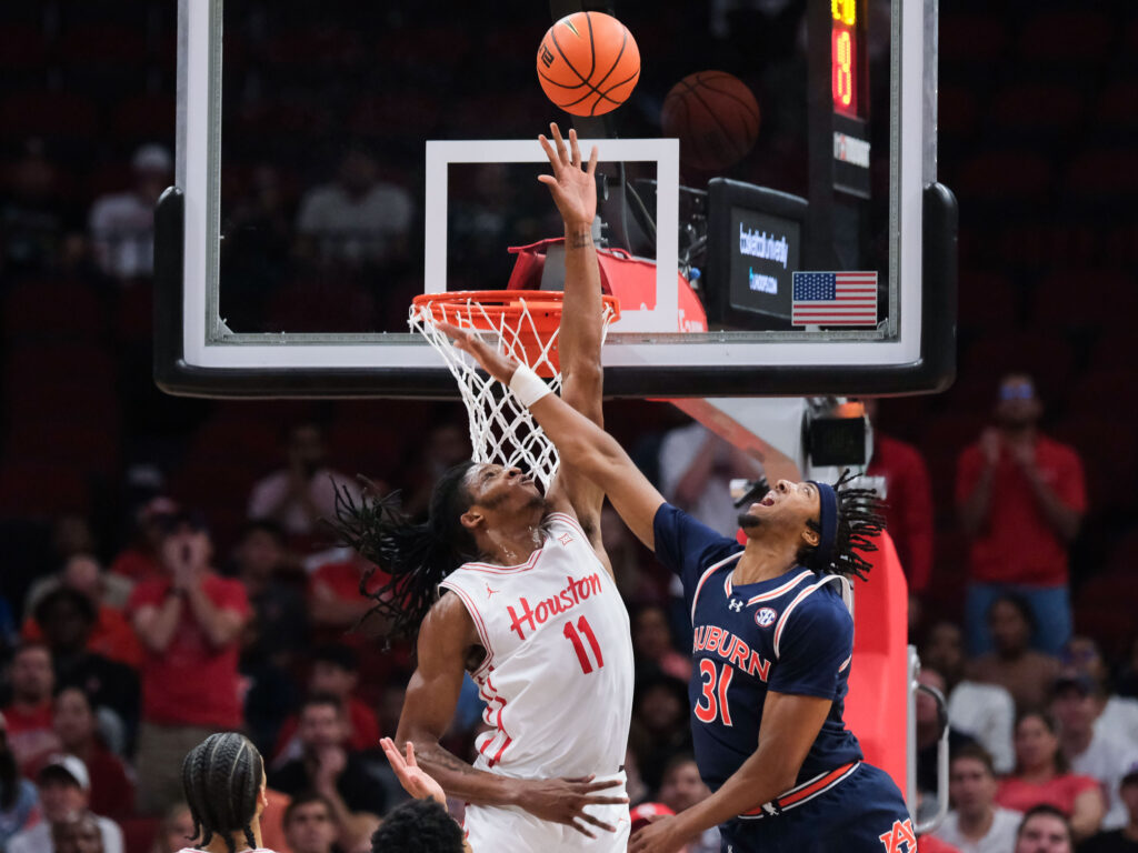 University of Houston forward JoJo Tugler is an athletic marvel. (Photo by F. Carter Smith)