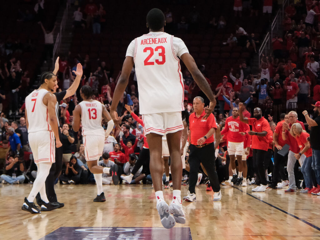 Terrance Arceneaux will be a big part of what Kelvin Sampson's Houston team does in March. (Photo by F. Carter Smith)